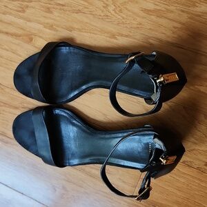 Cole Haan black leather sandal
